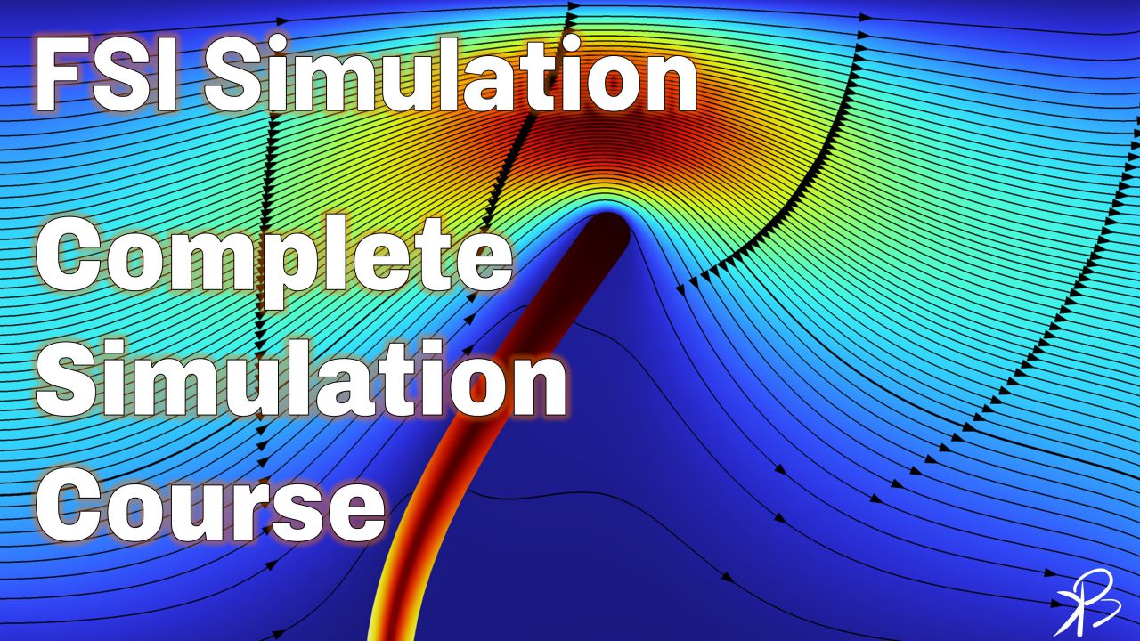 Multiphysics　(FSI)　Interaction　in　COMSOL　bkacademy　Fluid　Structure